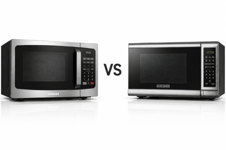 DECKER Countertop Microwave Oven Vs TOSHIBA Microwave Oven: