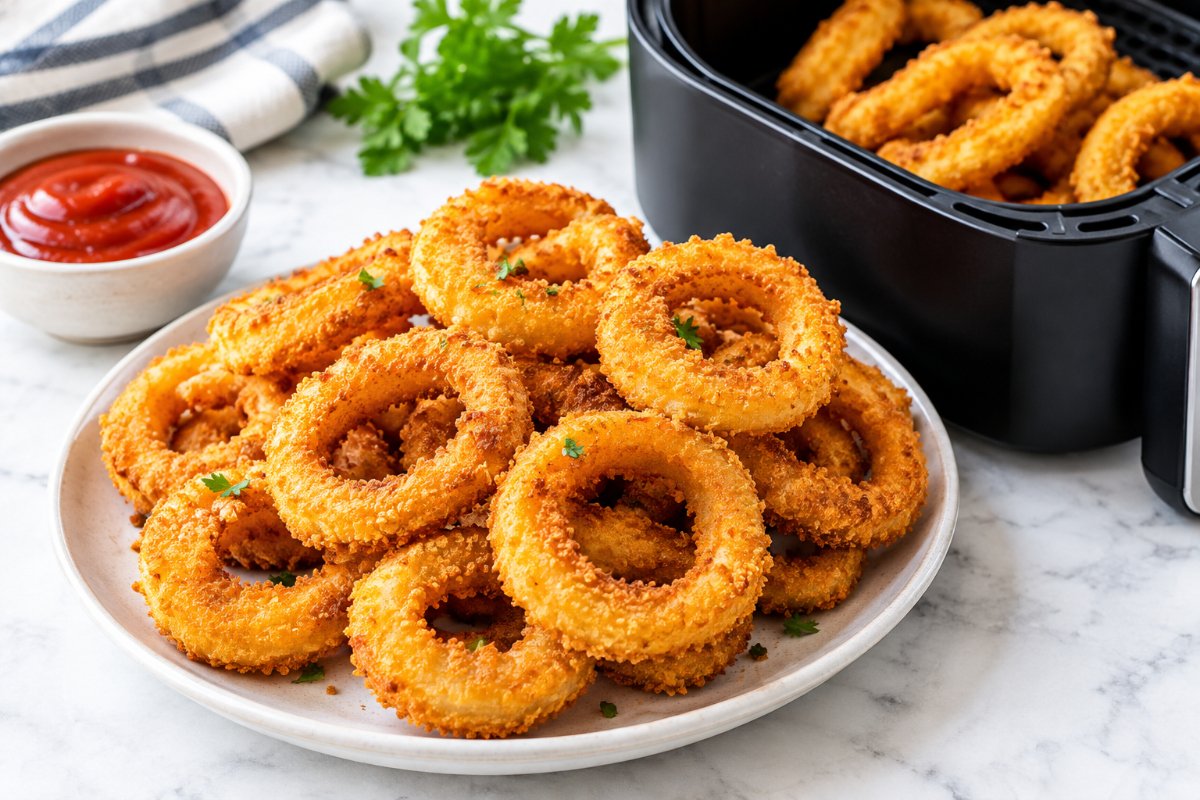 How Long To Reheat Onion Rings In Air Fryer: Crispy Fast