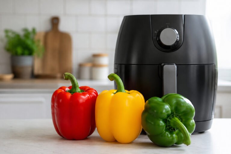 How To Roast Peppers In Air Fryer: Quick Easy Method