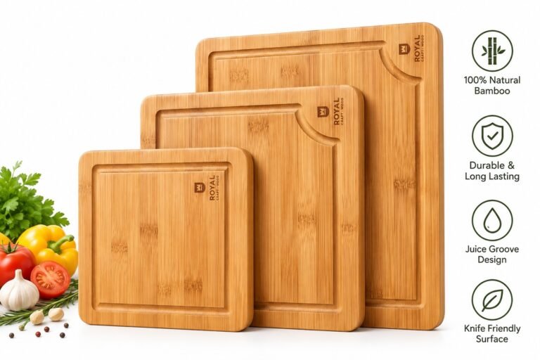 bamboo cutting board set review